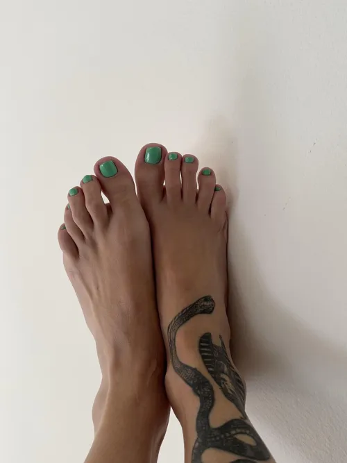 On your knees, lick those feet, boy! 