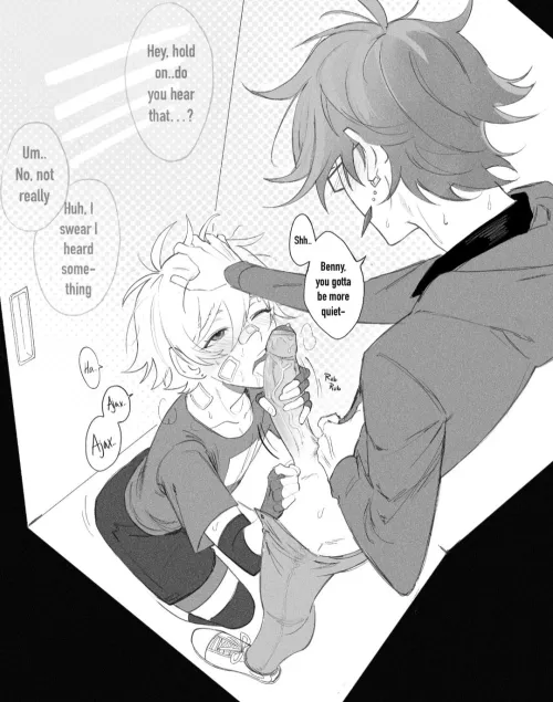 Pull me into a locker and fuck my throat :3