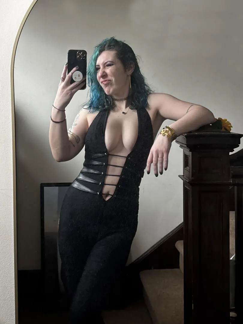 Ready to go out selfie