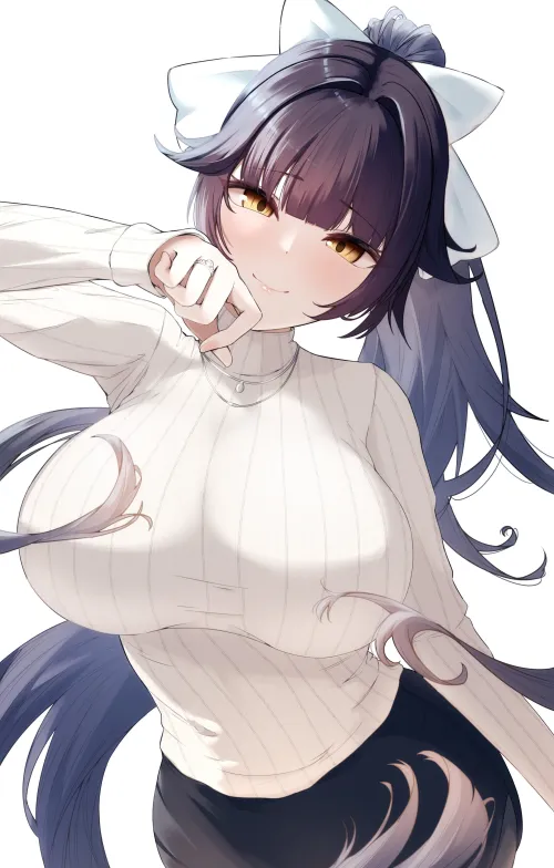 Takao in sweater (nonokuro_no96)