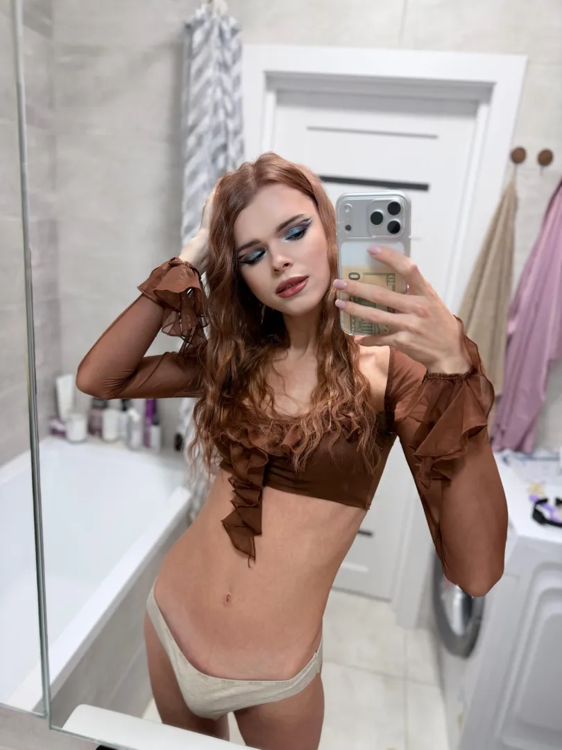 tell me how much you'd like to suck my girl-cock