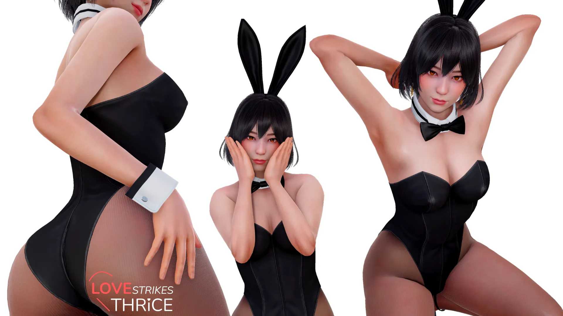 Wendy in a Bunny suit (Love Strikes Thrice)