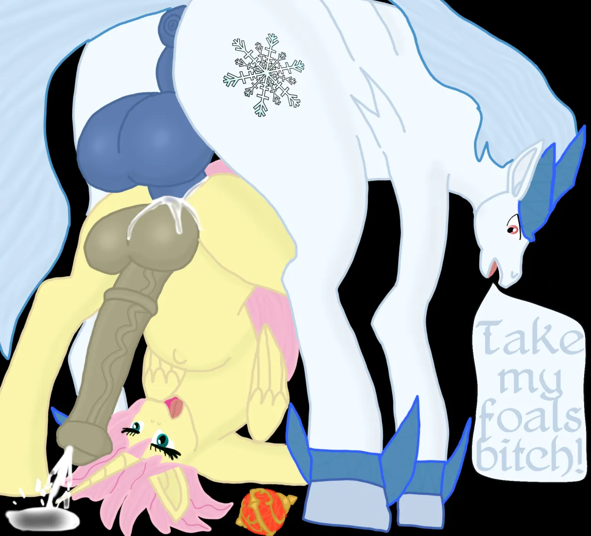 When taming Pals, Futashy needs to be careful to not be the one actualy getting tamed. (OC)