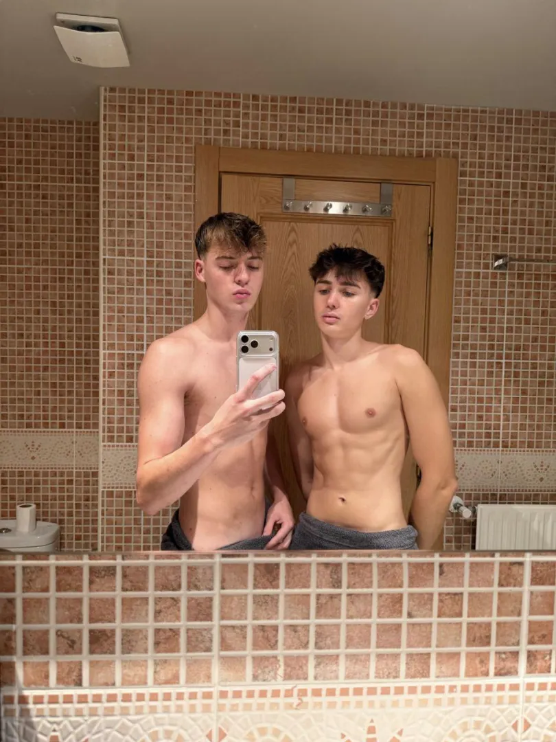 When we woke up we took pictures