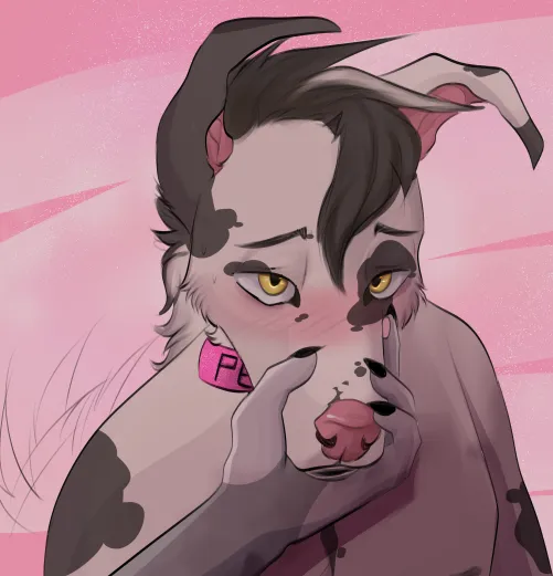 Who's a good boy? [art by me]