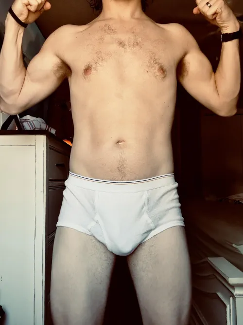 A busy week at work means I’ll be chillaxing in my tightywhities all weekend 