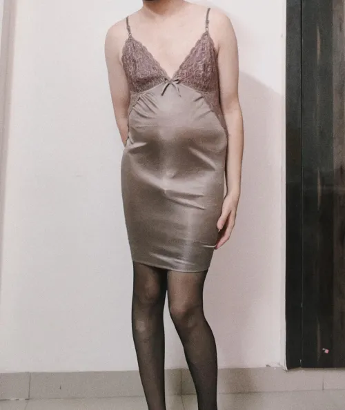 A sissy's work from home attire