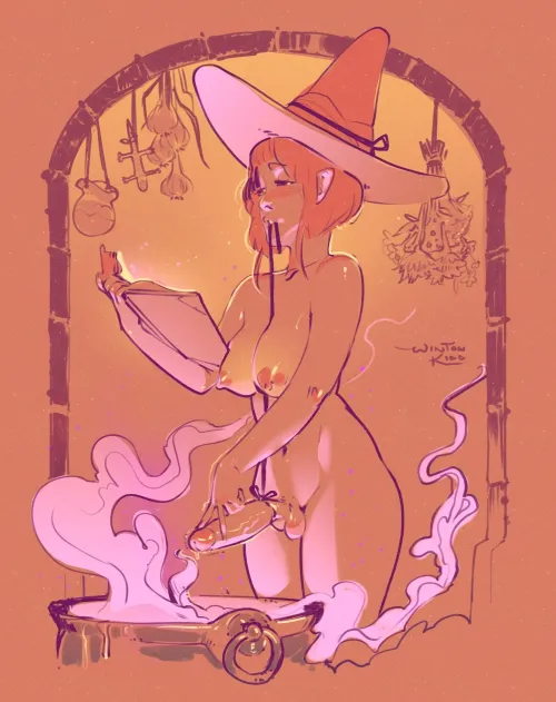 Cauldron Witch (WintonKidd)