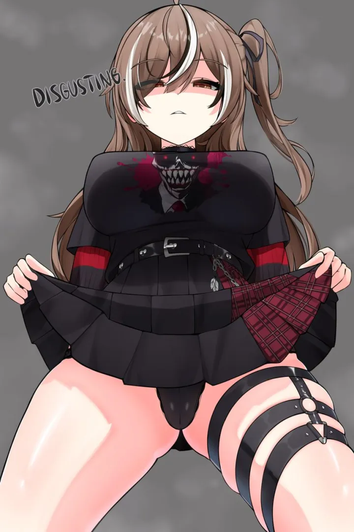 Disgusted Emo Nanashi Mumei [Hololive EN Promise]