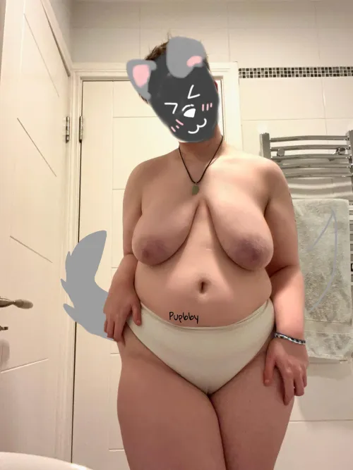 Drew on some ears & a tail since I don’t have gear !