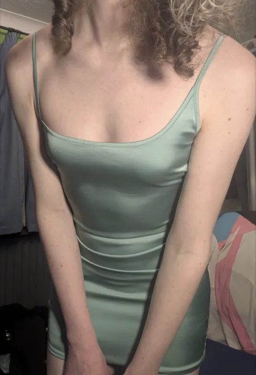 If you drip at all looking at me in this low-cut dress then you shouldn't be around women