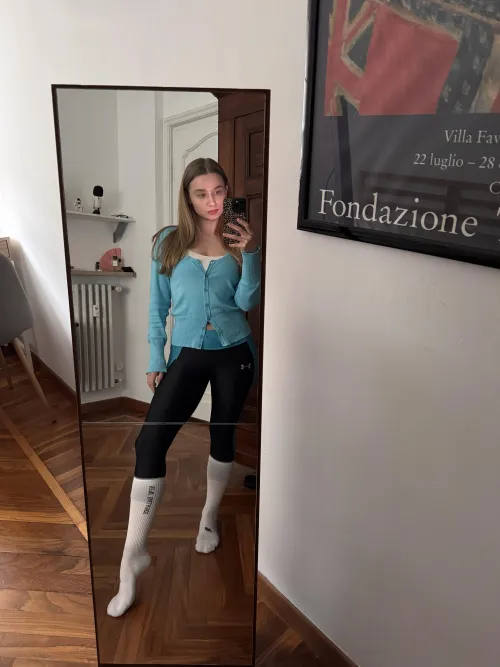 Just socks… why are you looking so long..