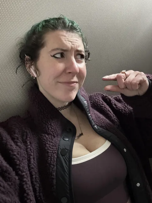 Not with someone as small as you, sry