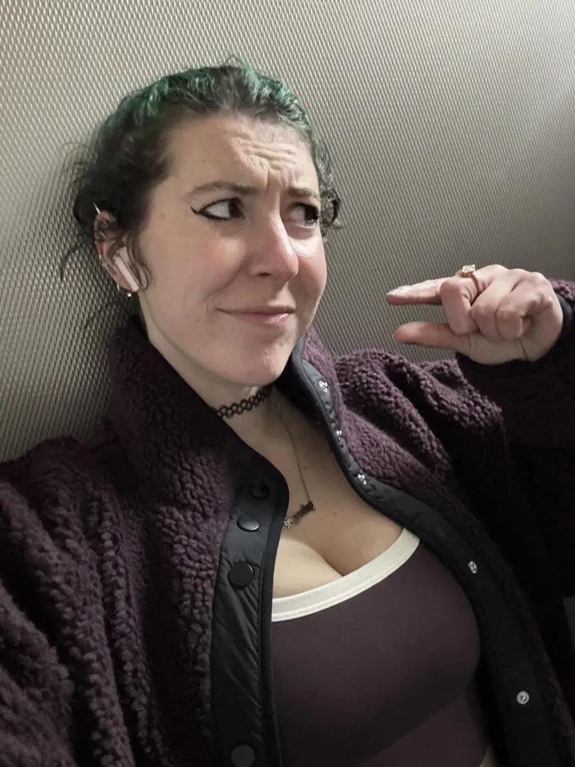 Not with someone as small as you, sry