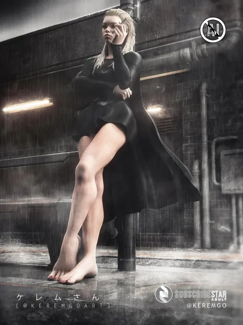 She Needed A Break - Art By Me (d3ogmerek)