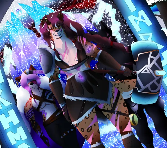 Skadi Hammerfell, the one who brings the ragnarok. [F] (Made by me)