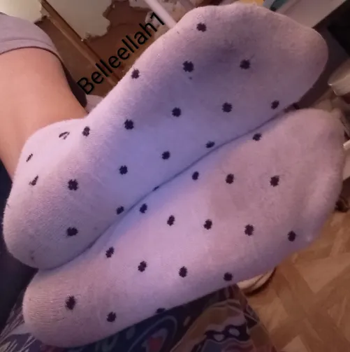 10 day worn socks ready to ship! Lots of sweaty workouts included. Message me to claim