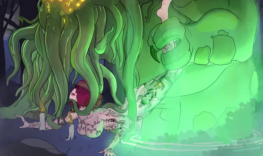 Bootycall of Cthulhu [MF] art by me