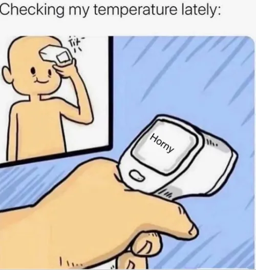 Checking my temperature daily