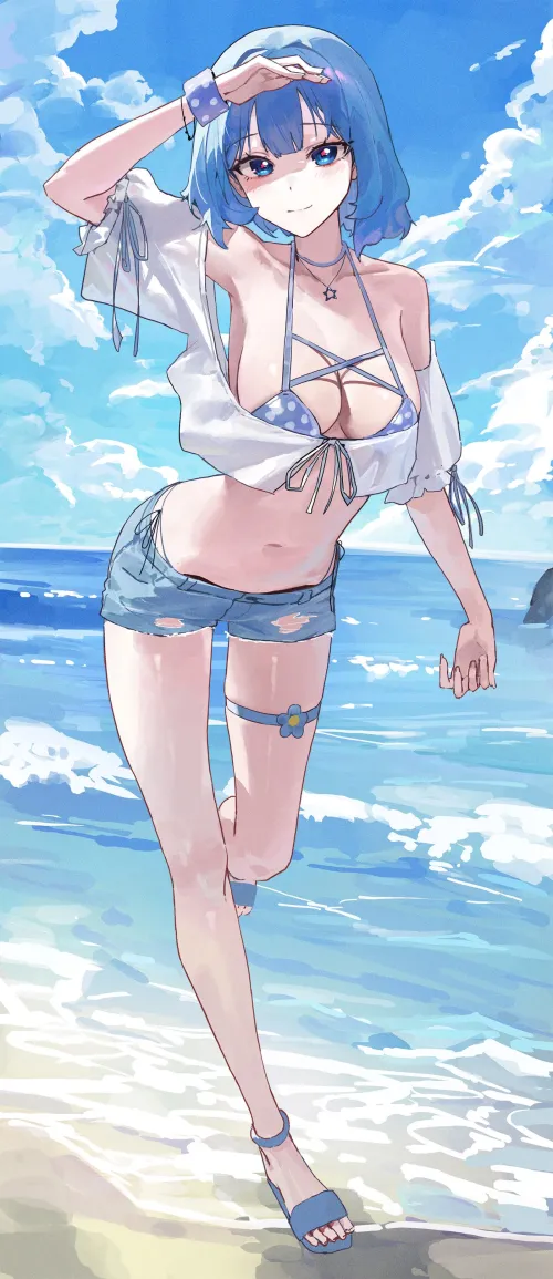 Comfy Beach Gal [Original]
