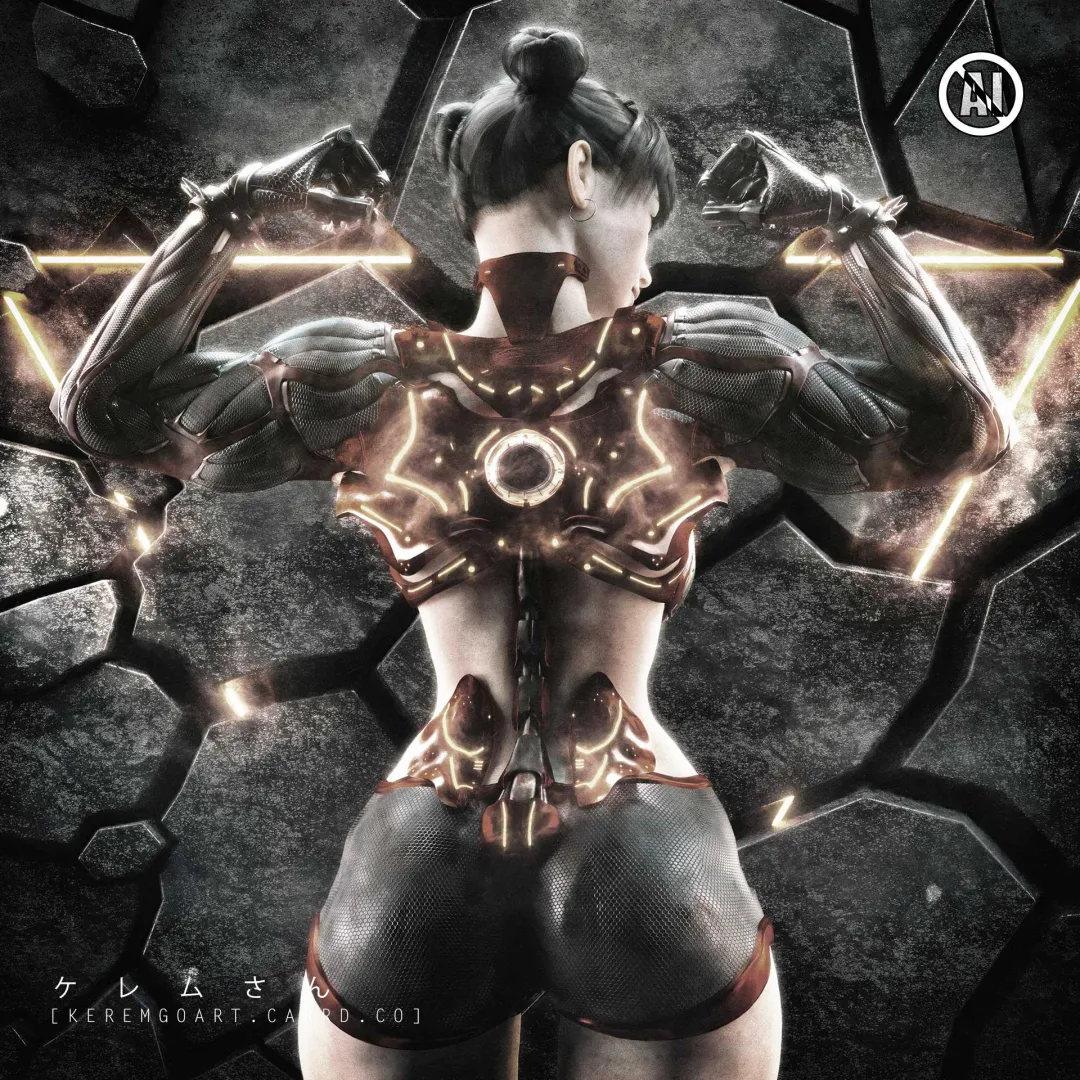 Cyberberpunk Chun-Li [Street Fighter OC Art] By Me (d3ogmerek)