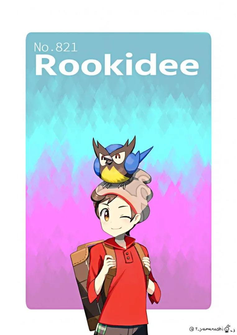 Dex #821 Rookidee || Daily pokémon posting in national dex order