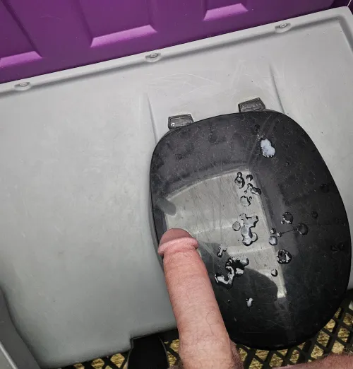 else? to clean the portajohn! Couldn't hold this load any longer