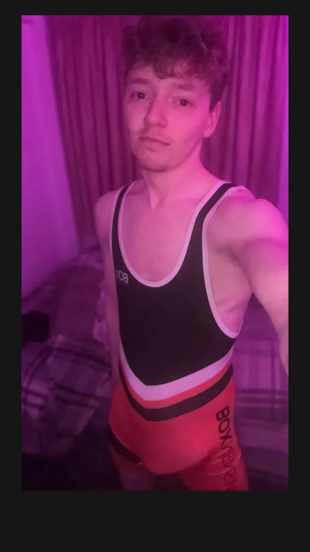 Enjoying this singlet