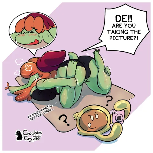 Giny is doing the thing! - Abibyama pose