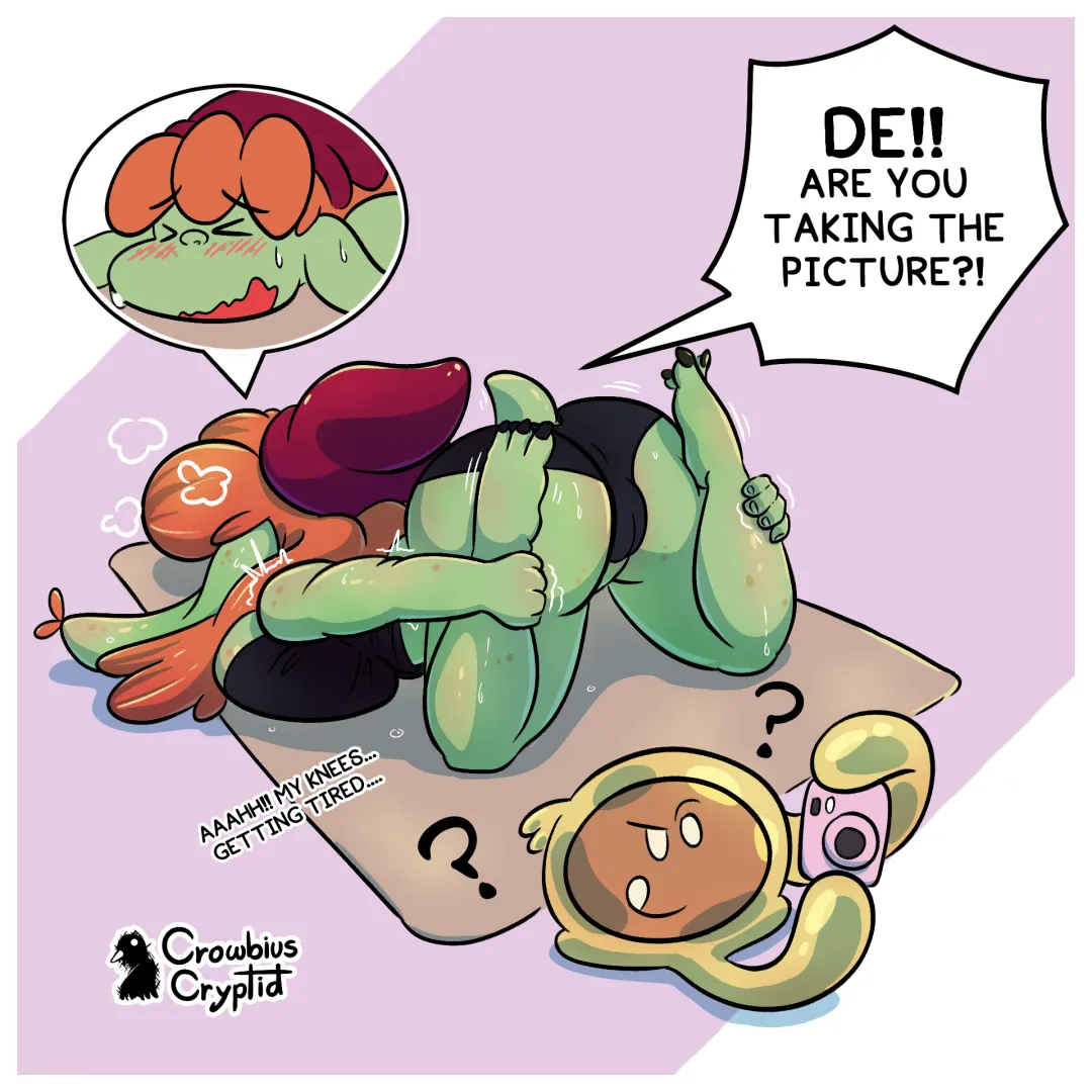 Giny is doing the thing! - Abibyama pose