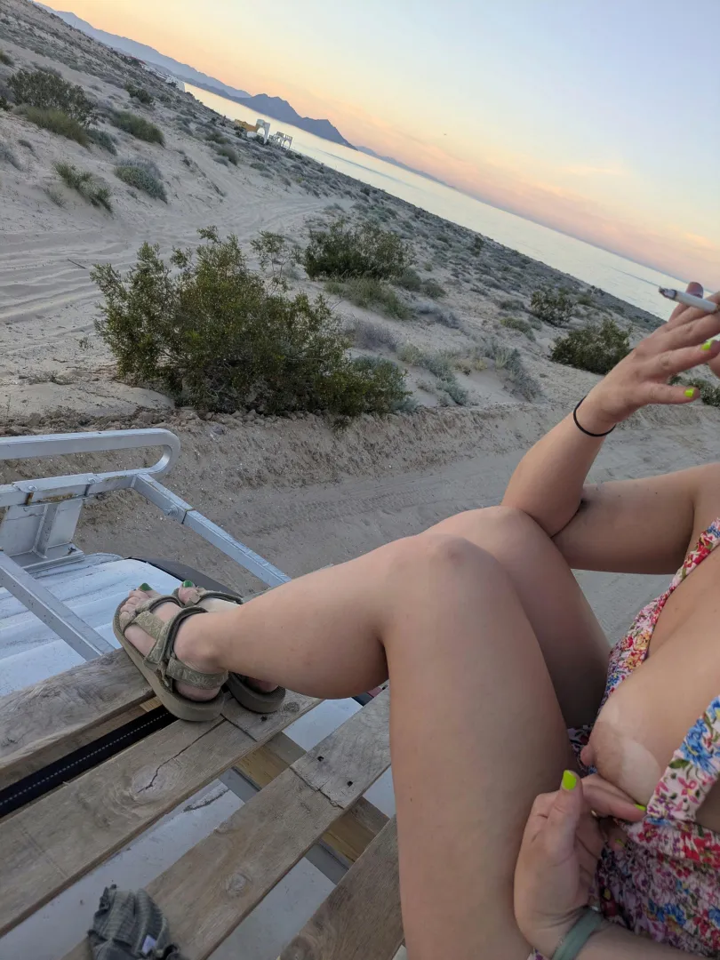 Great spot to get stuck in the sand