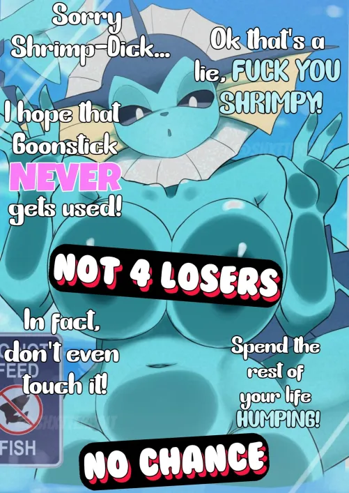 hump, hump, hump, shrimpie!