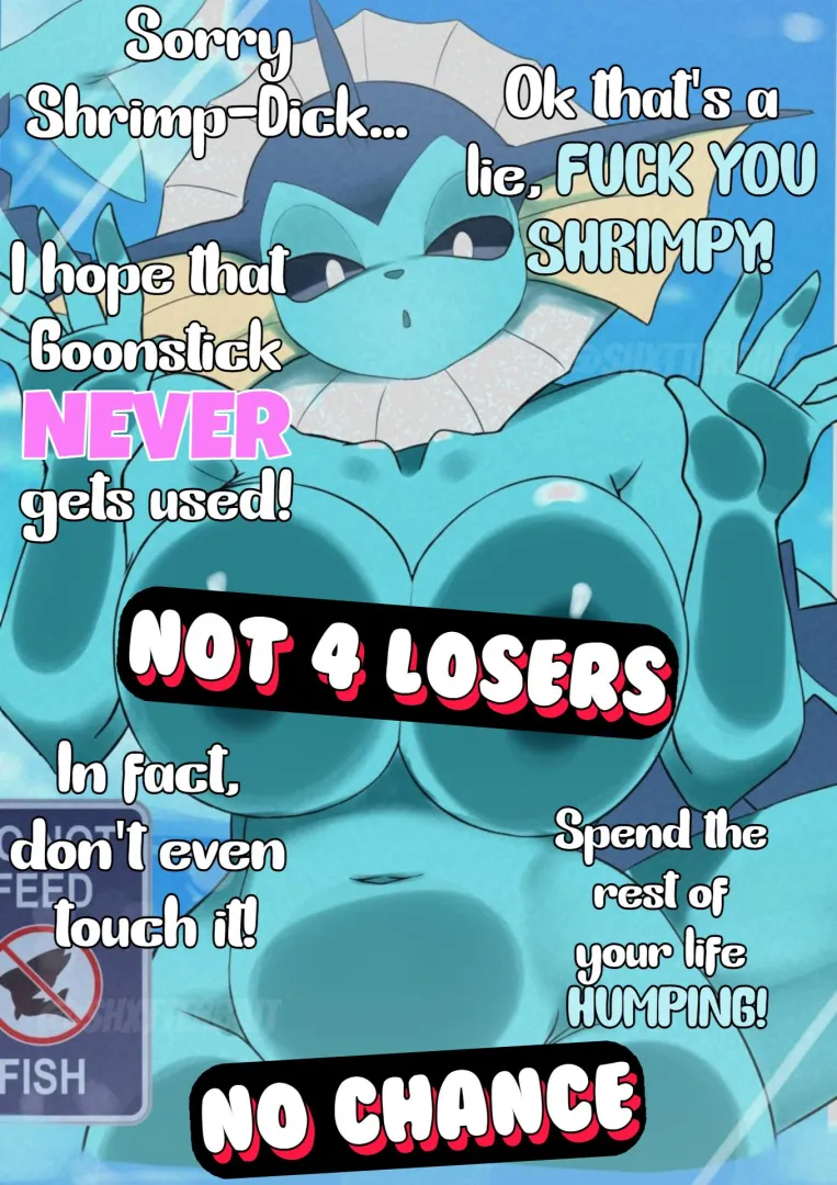 hump, hump, hump, shrimpie!