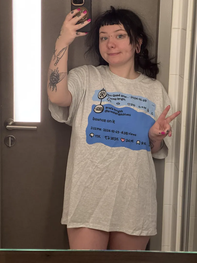 Hungover alt girl lmao