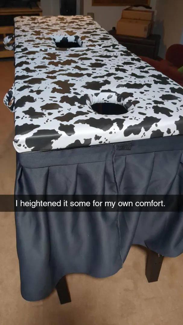 I heightened it some so I have more access in Shaler.