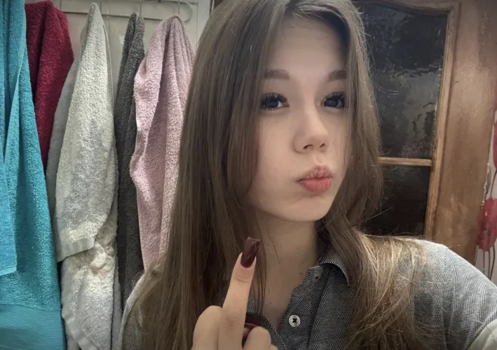 I know Daddy loves this type of selfie