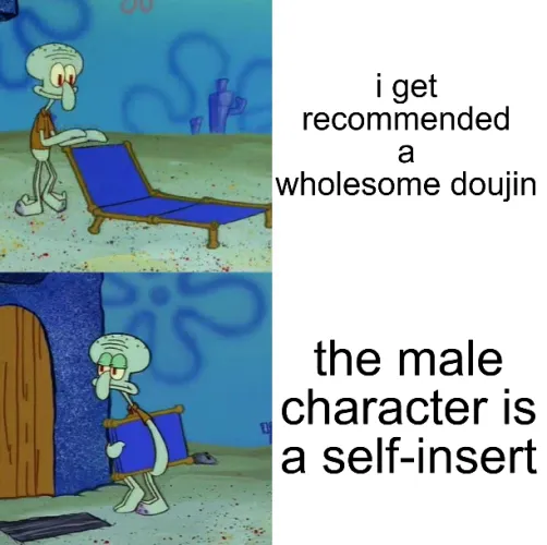 i like my male characters to be attractive, you know