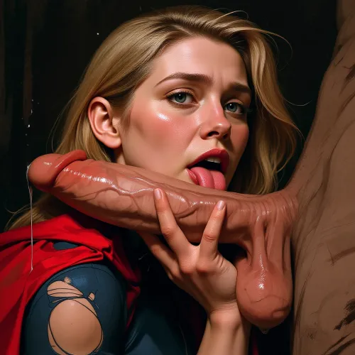 It has to be this big to be able to handle her.