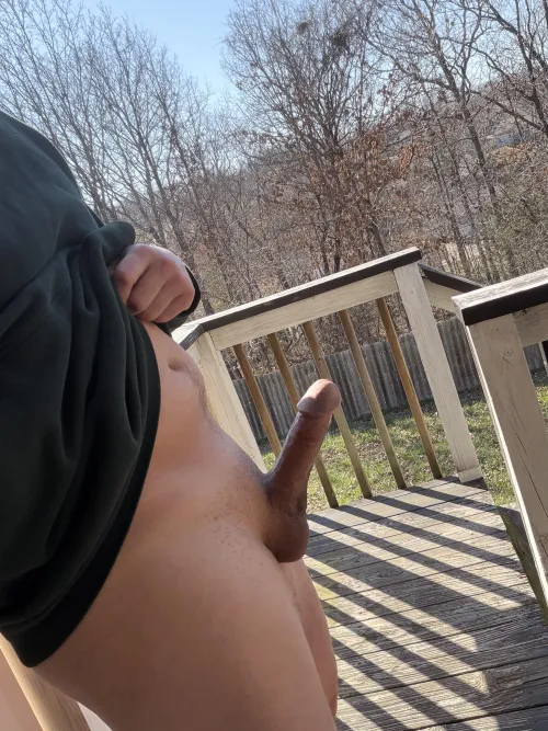 Just enjoying some nice weather