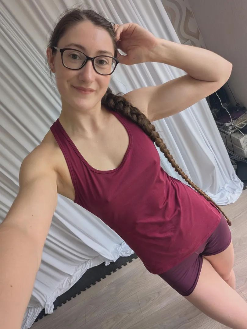 No bras allowed in my home gym