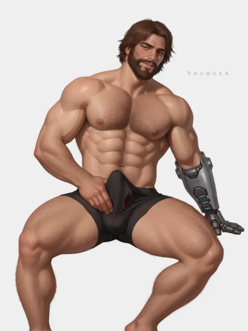 [OC] Looks like another night of dreaming about a certain archer has left Cass noticeably… excited.