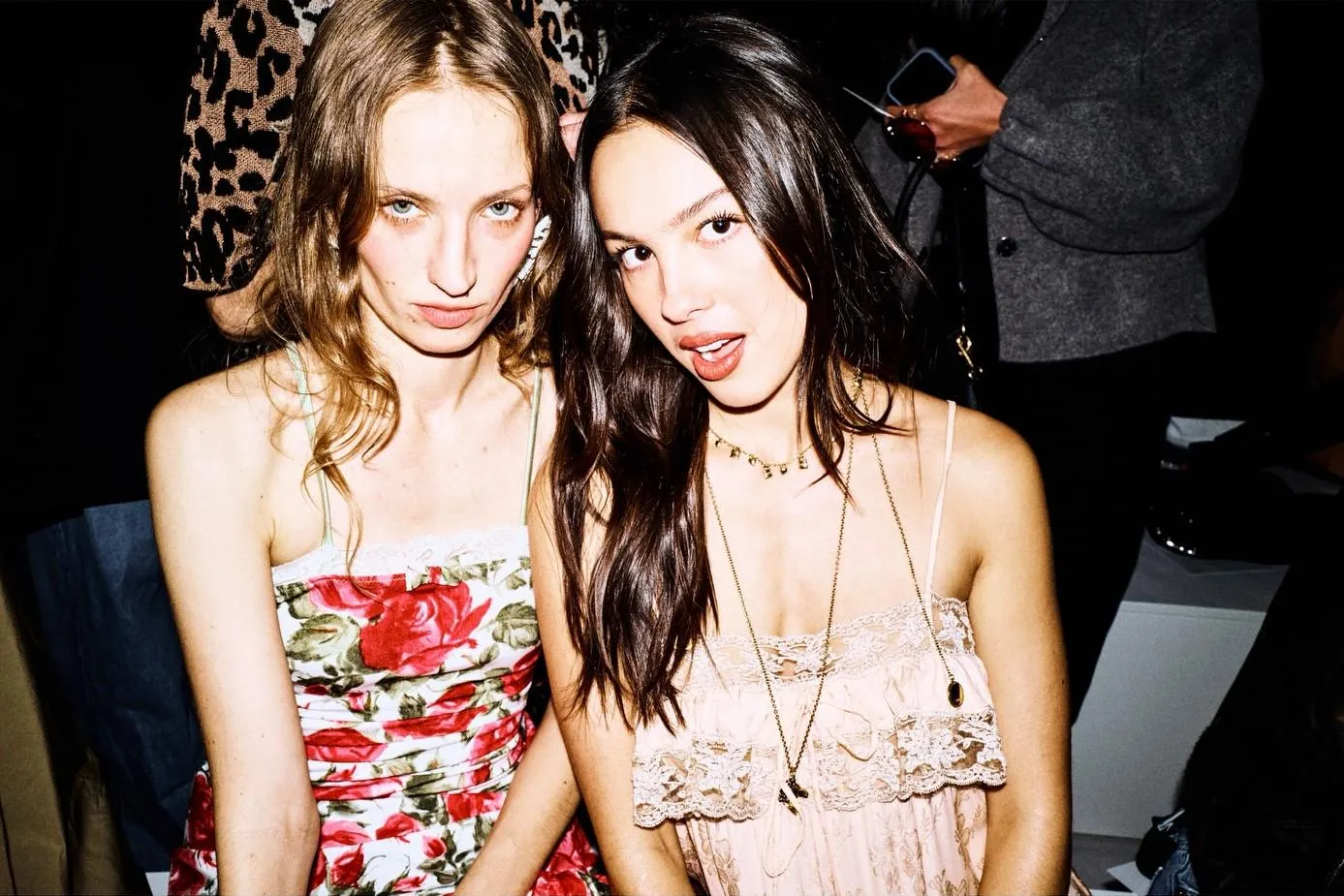 Olivia at the Chloé Fashion Show in Paris - IG March 2026