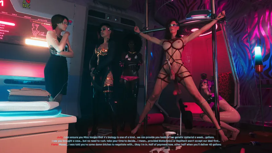 (Strap-On Club) Is Judy's Business... And Business Is Good