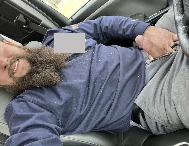 This blue collar cock seems to always be hard on fridays