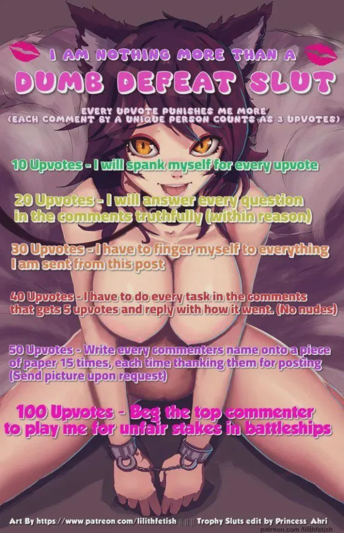 u/SexInMyRoomx gave me a lesson i could never forget. She took advantage of my cockyness to beat me and own me. i forfeited the match like the little bitch i am. my tight little asshole and my super needy cock is hers from now on. my butt-virginity is al