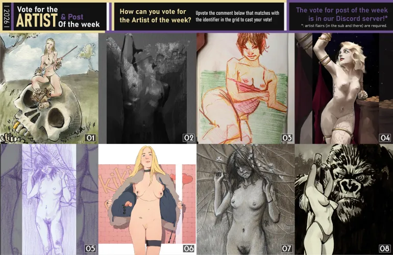 ¡¡Vote for the Artwork & Post of the week!!