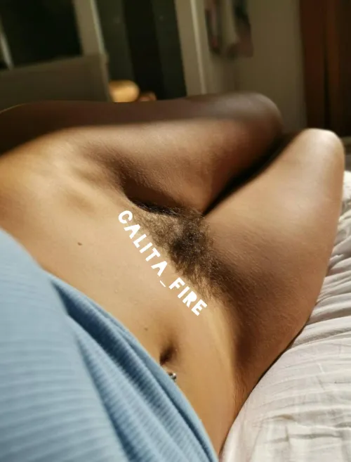 You just want to bury your face in my bush and start licking