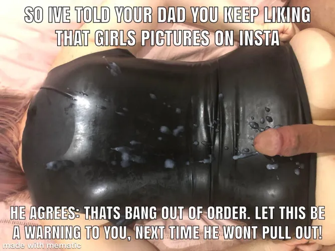 You keep liking all that lastex fetish stuff on instagram and had no idea your girl wore it…. Well… she doesnt for you…