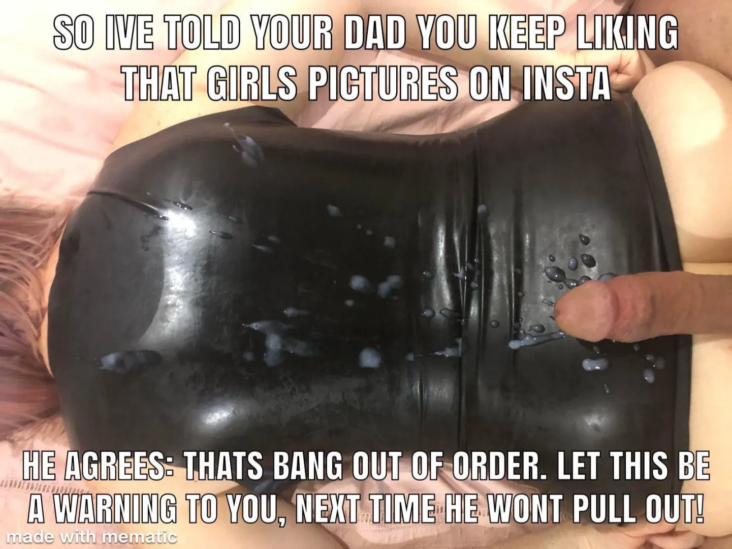 You keep liking all that lastex fetish stuff on instagram and had no idea your girl wore it…. Well… she doesnt for you…