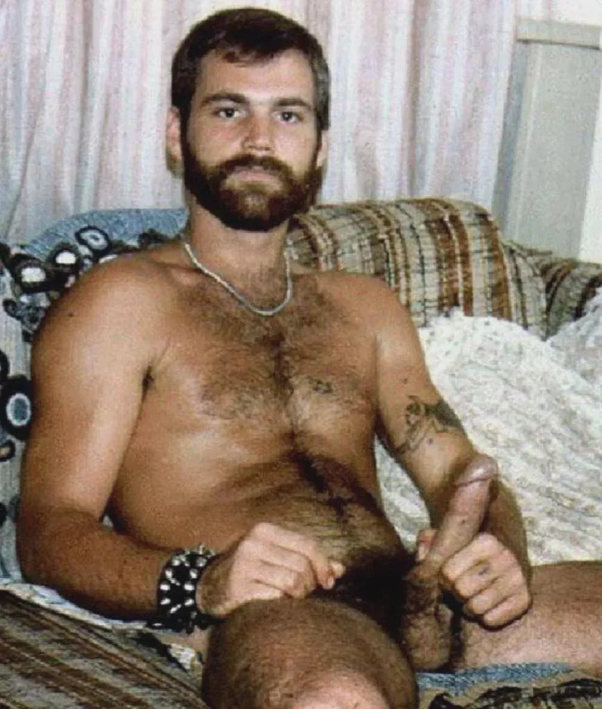 1970s Vintage Bearded Hairy Otter